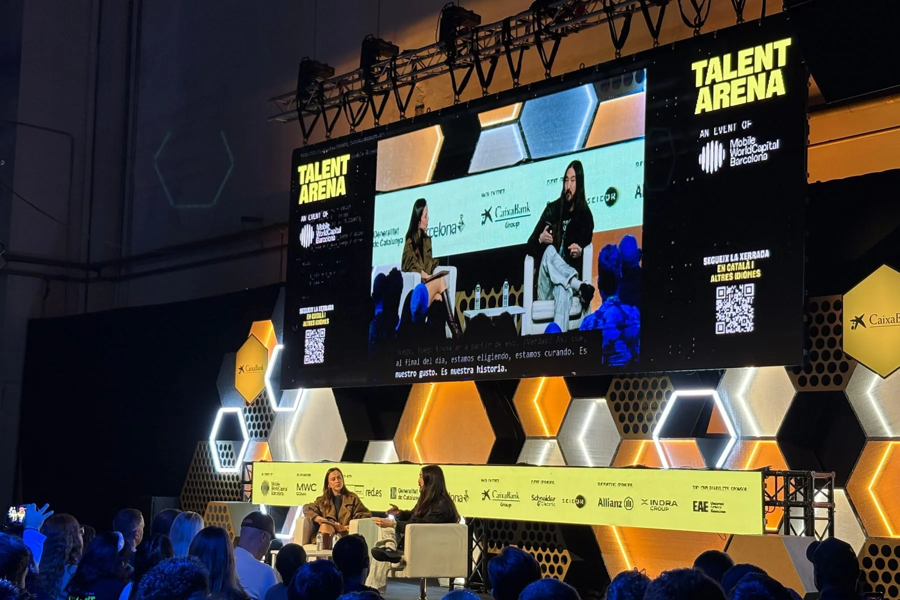 One of the sessions