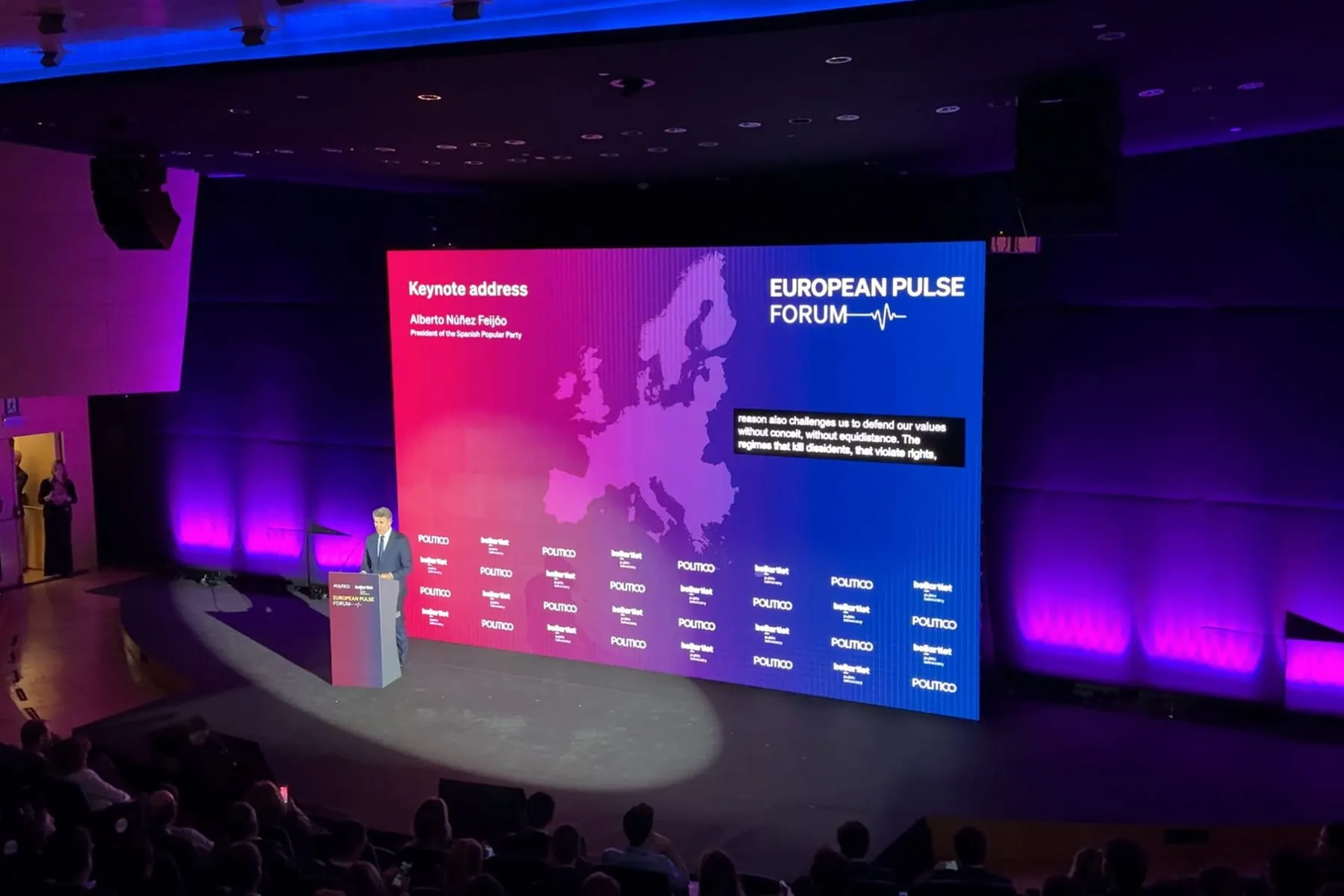 The forum’s stage at CosmoCaixa