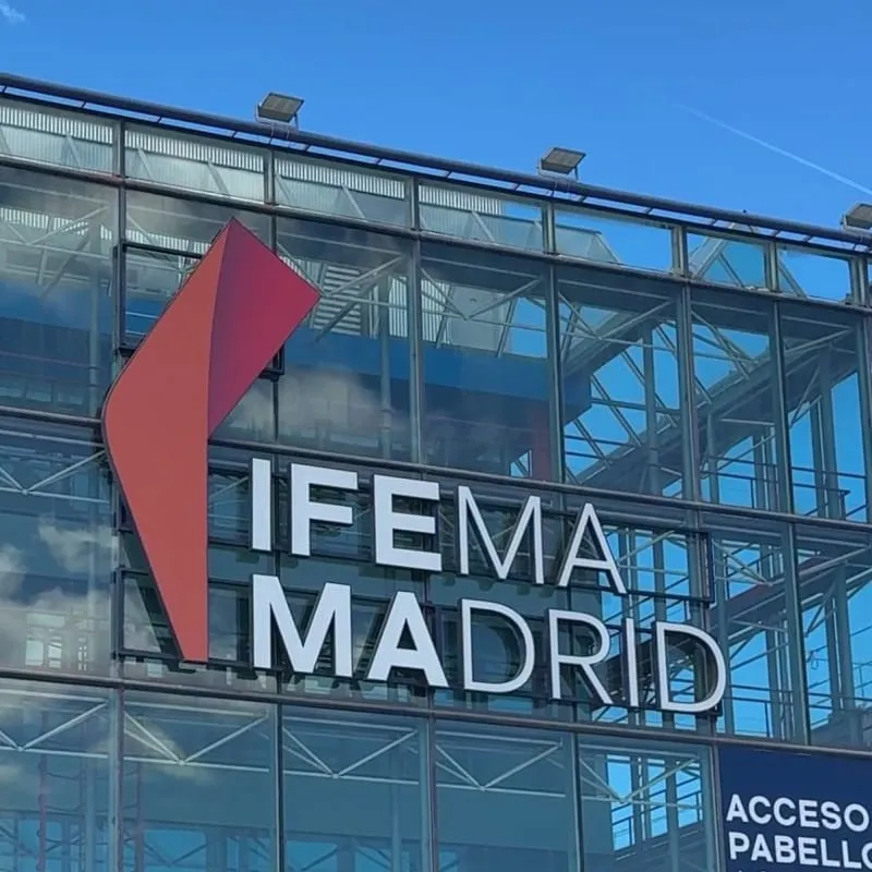 Arriving at IFEMA Madrid