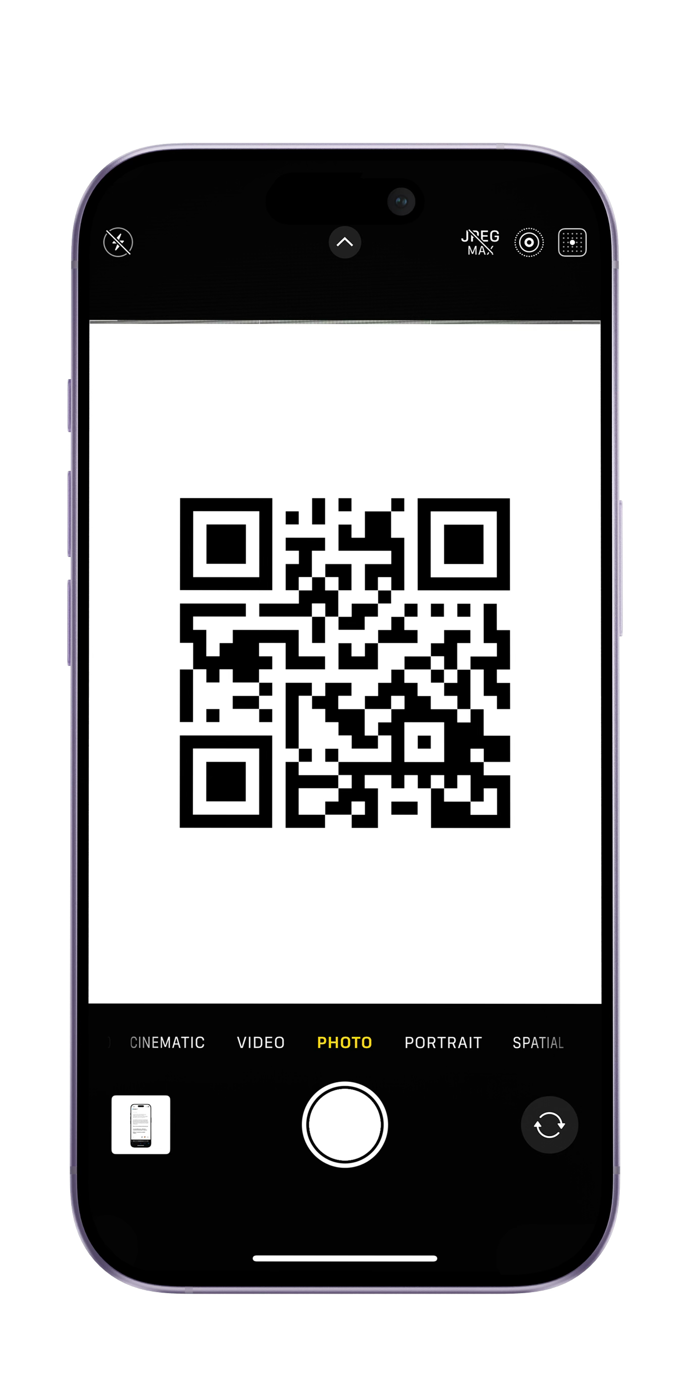 Scan QR mockup